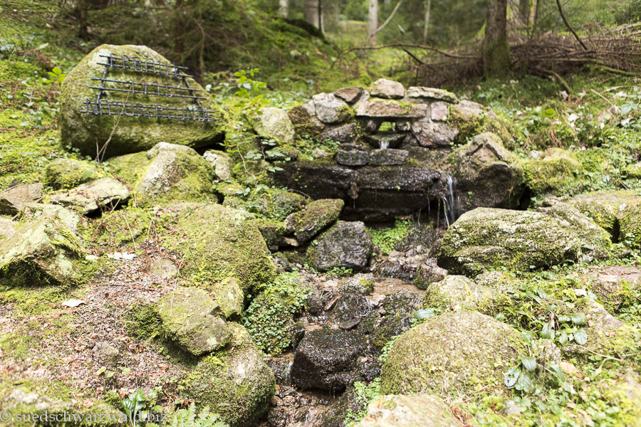 von den Naturfreunden gefasster Brunnen