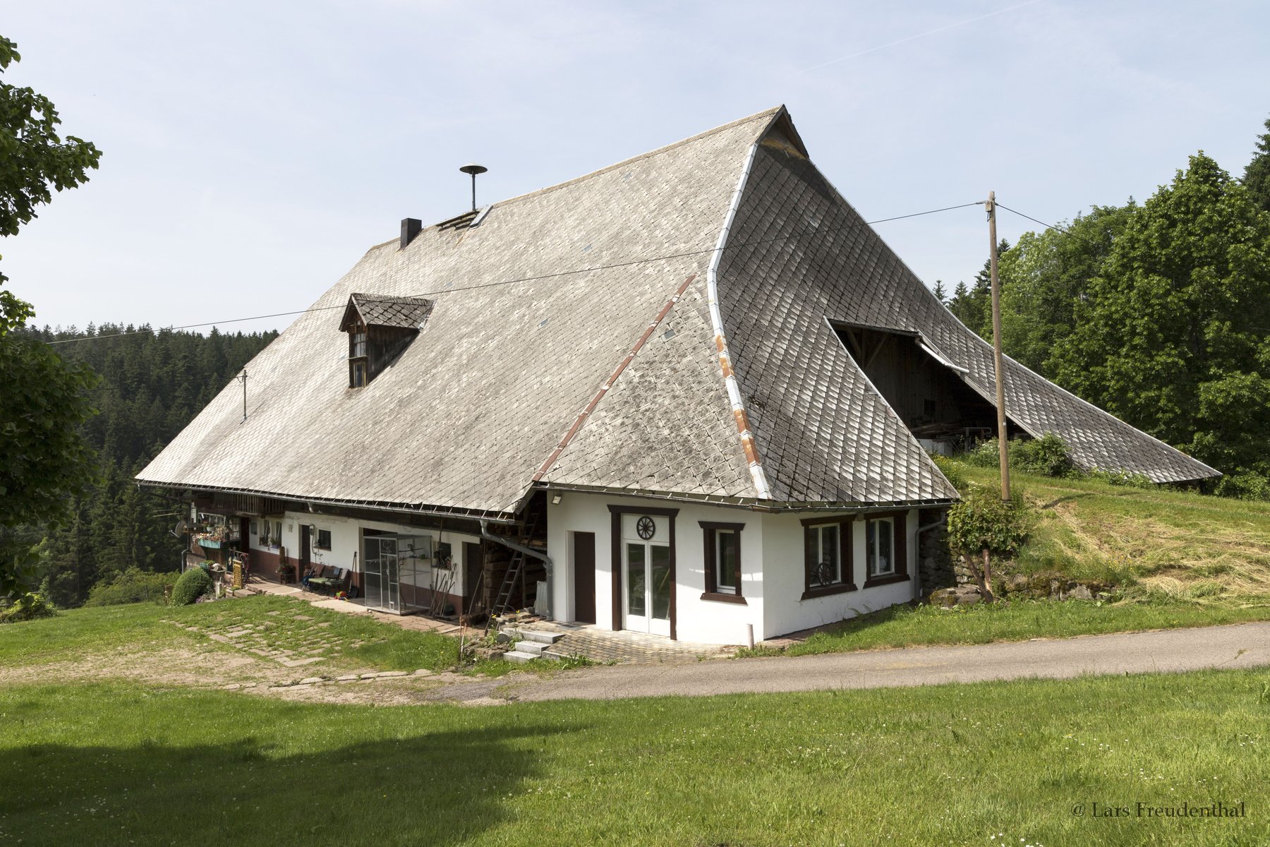 typischer Bauernhof bei Schramberg im Mittleren Schwarzwald