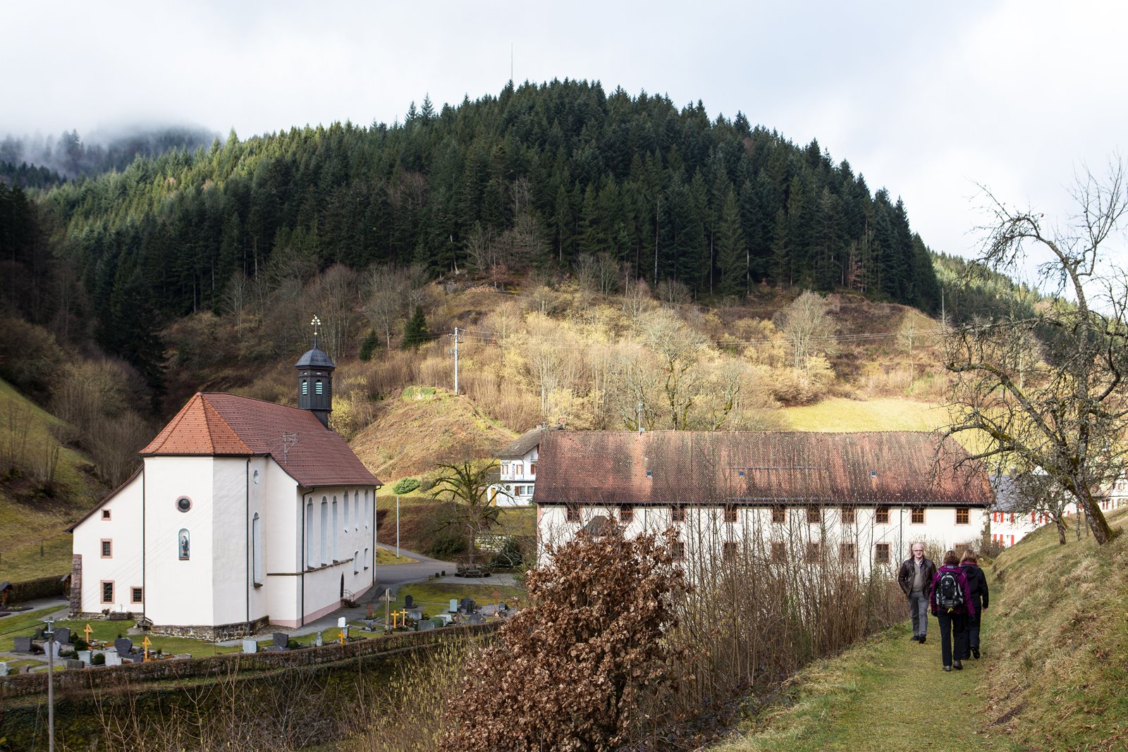 Kloster Wittichen an der Kleinen Kinzig nahe Schenkenzell