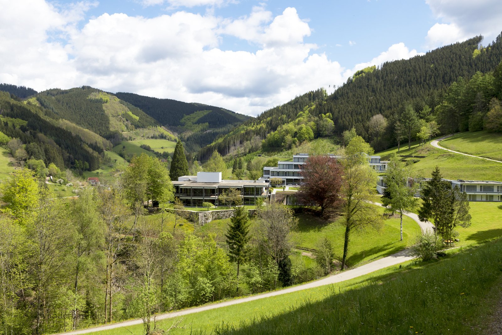 Mathematischen Forschungsinstitut bei Oberwolfach-Walke im Mittleren Schwarzwald