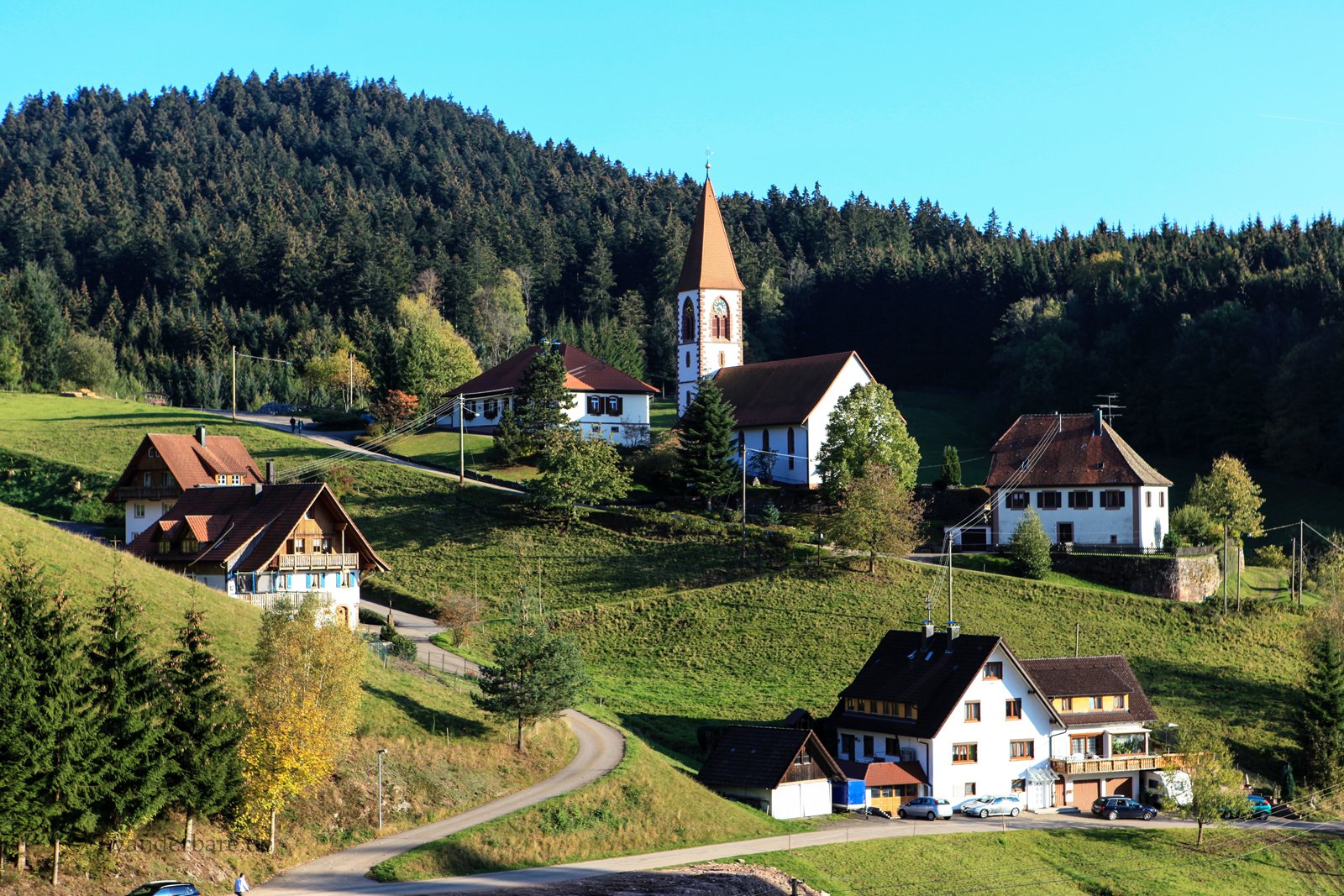 Wallfahrtskirche von St. Roman bei Wolfach im Schwarzwald