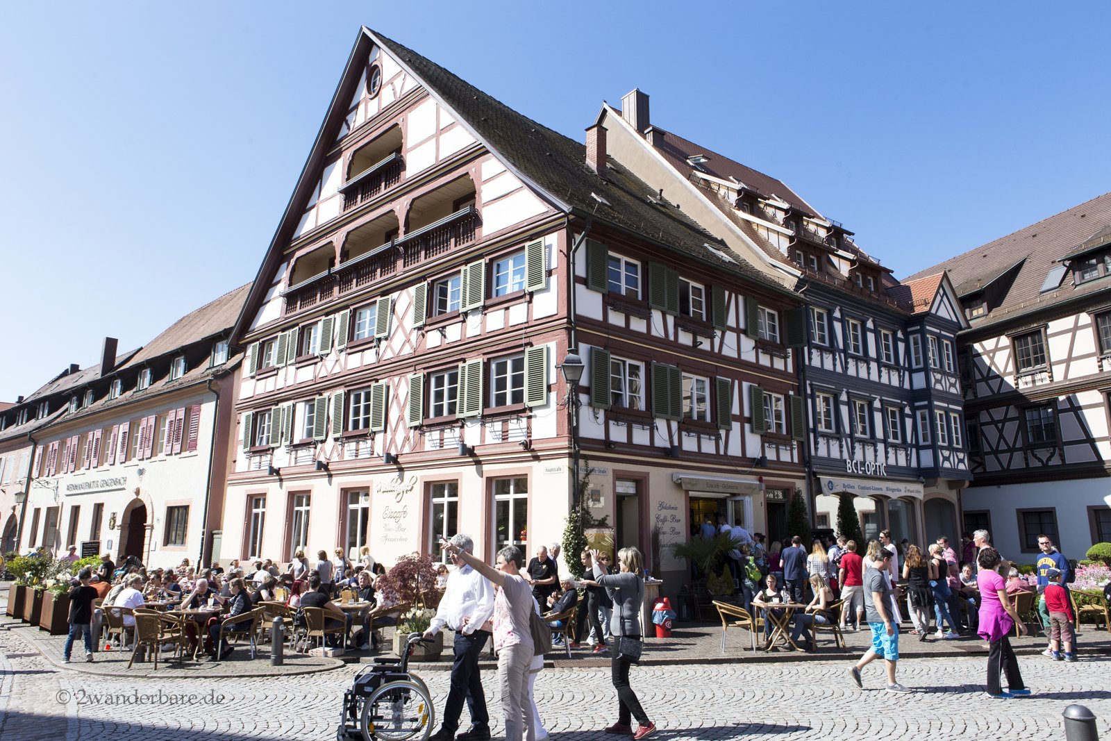 Fachwerkidylle in der Altstadt von Gengenbach