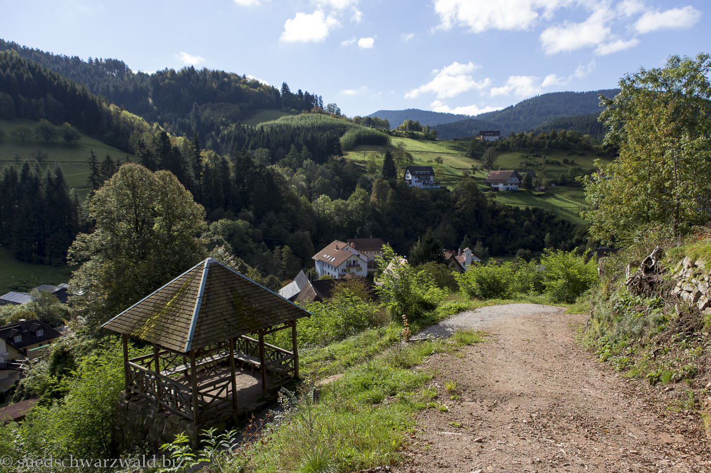 Altanenhäusle am Peterstaler Schwarzwaldsteig