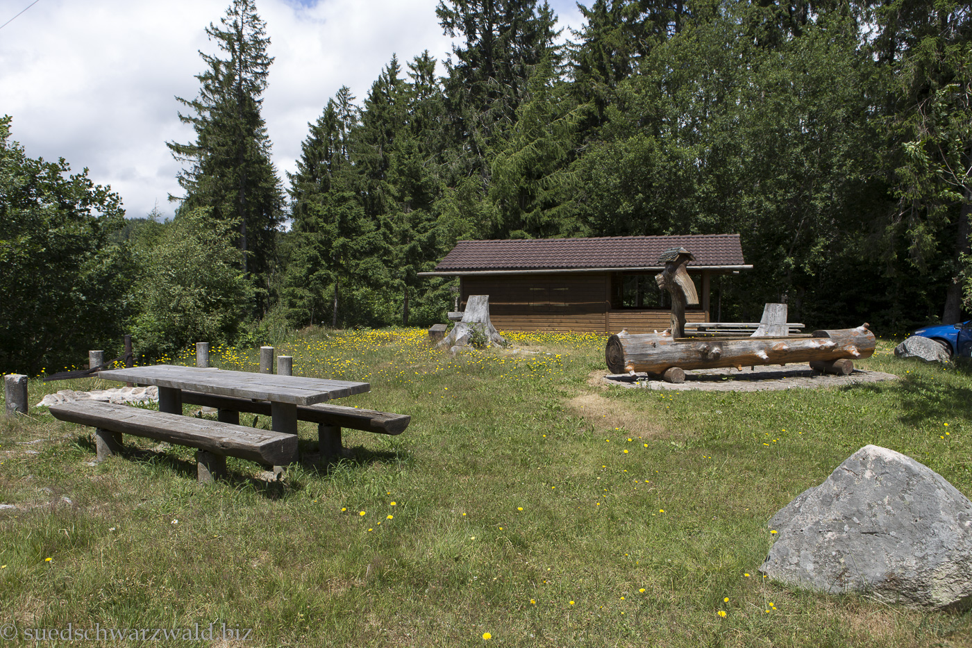 Grillplatz Hölzlehütte bei Staufen