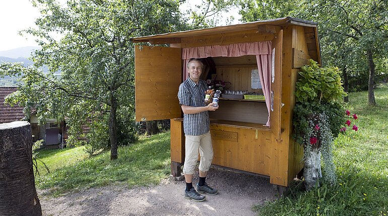 Getränkestation am Brennersteig Oberkirch