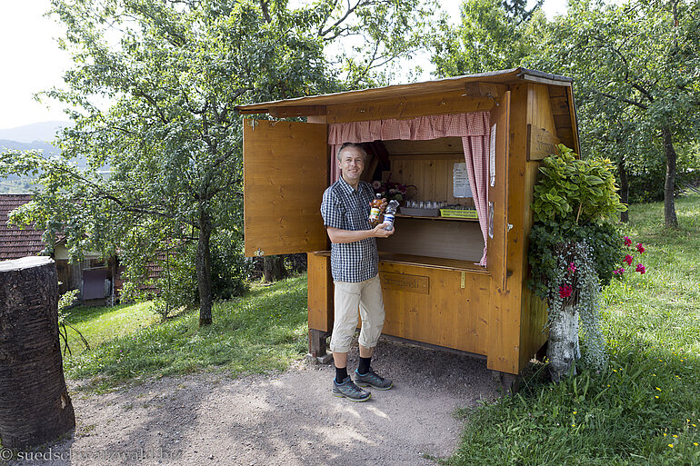 Getränkestation am Brennersteig Oberkirch