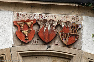 Sulzer Wappen beim Tiengener Schloss