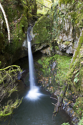Haselbachwasserfall bei Indlekofen