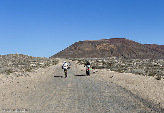 Radtour auf La Graciosa