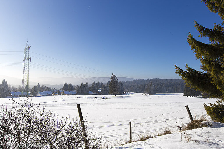 Mittelweg nach Faulenfürst Blick vom Mittelweg nach Faulenfürst
