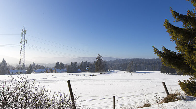 Blick vom Mittelweg nach Faulenfürst