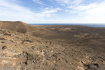 Aussicht von der Montaña de Tinaguache
