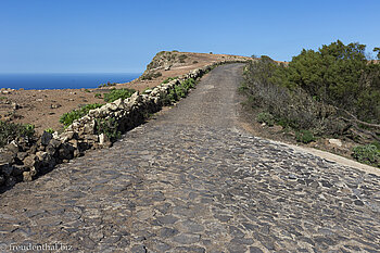 Der Weg zum Gipfel der Montaña Ganada