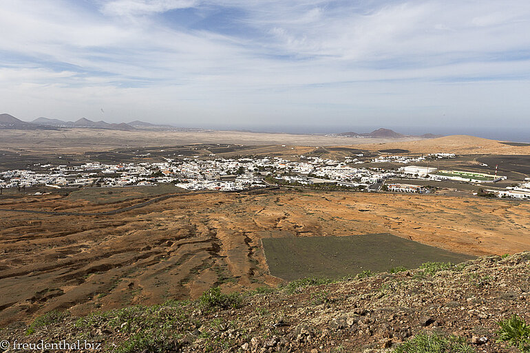 Das Bergdorf Teguise auf Lanzarote
