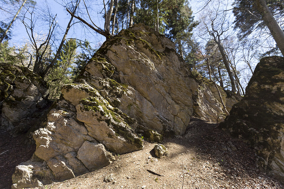 Wanderung auf dem Felsenmeersteig der Schwäbischen Alb