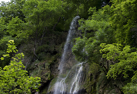 Wanderung auf dem Uracher Wasserfallsteig