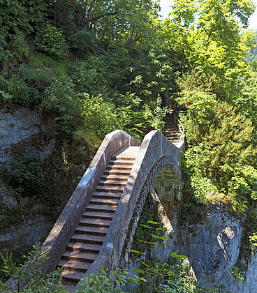 Teufelsbrücke im Inzigkofer Park