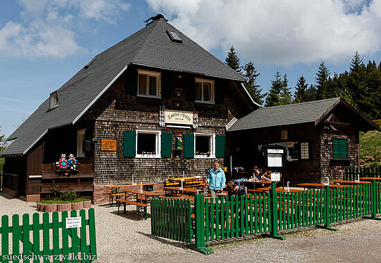 Ausflugslokal Zastler Hütte am Feldberg im Schwarzwald