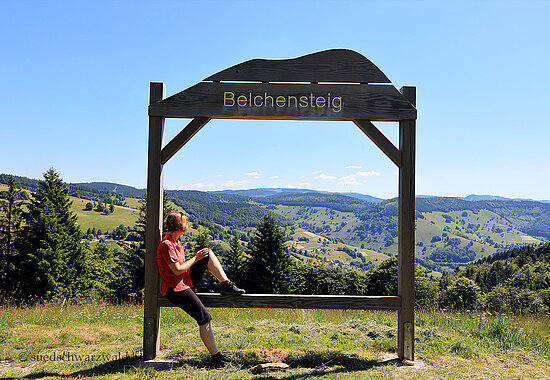 Landschaftsrahmen am Belchensteig