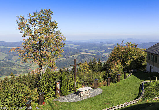 Aussicht von der Hörnleberg-Kapelle