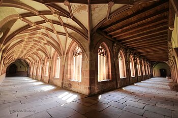 Kreuzgang im Kloster Alpirsbach im oberen Kinzigtal