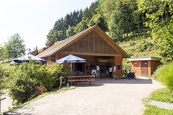 Ausflugslokal des Besucherbergwerks Segen Gottes Haslach