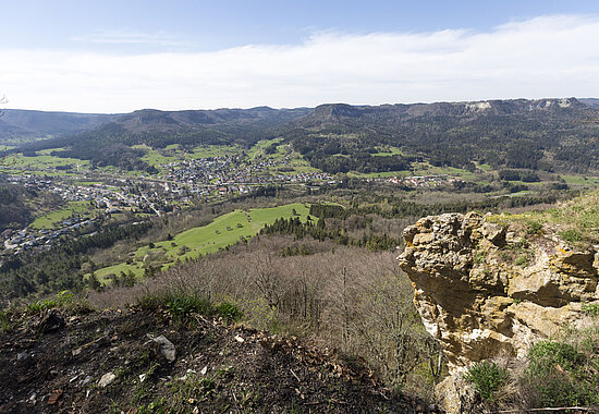Aussicht von der Schalksburg