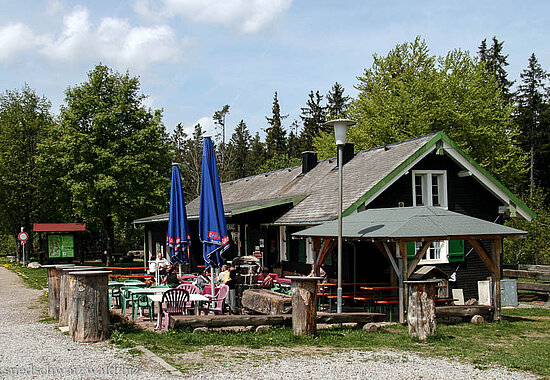 Das Loipenhaus am Schinkenweg von Höchenschwand