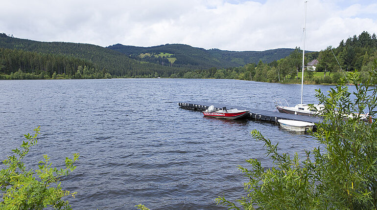 Bootsanleger bei Schluchsee-Aha