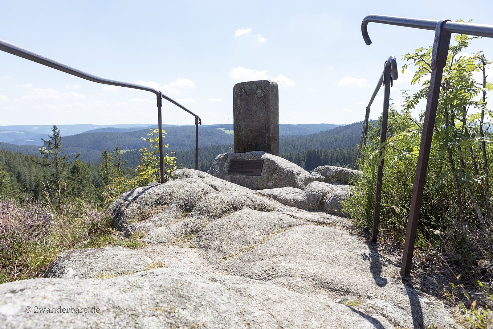 Karlstein auf dem Hornberger Hauenstein im Schwarzwald