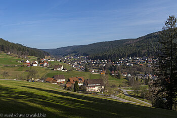 Aussicht über das Tonbachtal
