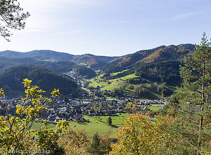 Gutacher Tälersteig mit Mosenstein