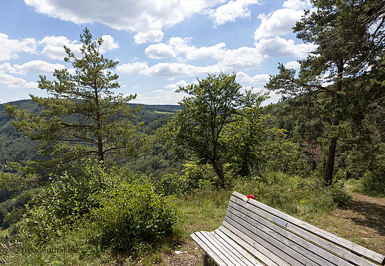 Rastplatz Triebfelsen an der Hossinger Leiter