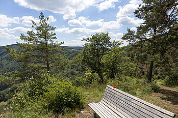 Rastplatz Triebfelsen an der Hossinger Leiter