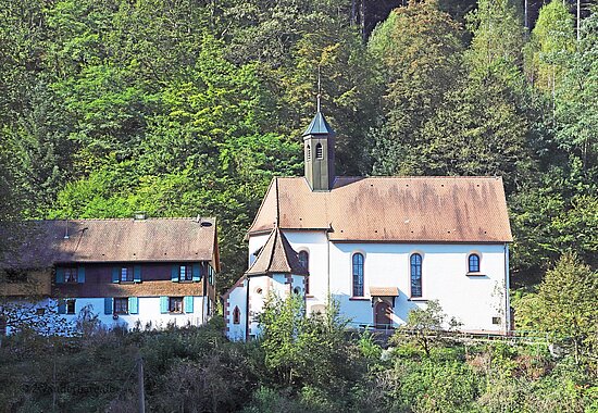 Kirche und Klause der St.-Jakobskapelle von Wolfach