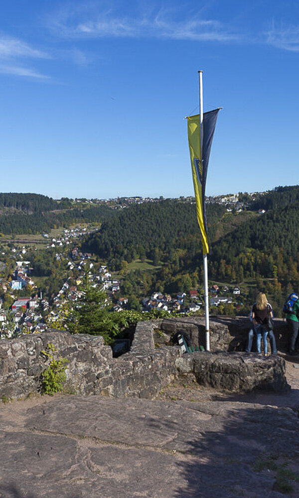 Aussichtsterrasse der Hohenschramberg