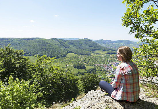 Aussicht vom Brucker Fels