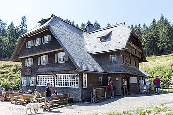 Gasthaus zur Schwedenschanze auf dem Rohrhardsbert