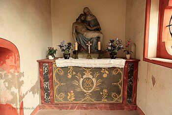 Blick in die Jakobskapelle von Gengenbach 