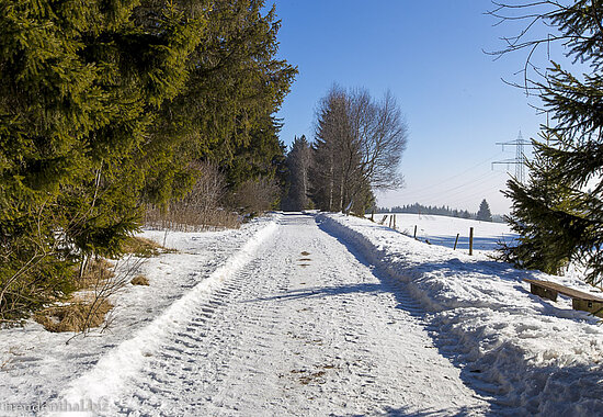 Mittelweg nahe Balzhausen im Rothauser Land
