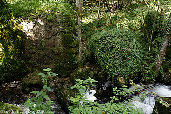 Altes Stauwehr im Murgtal