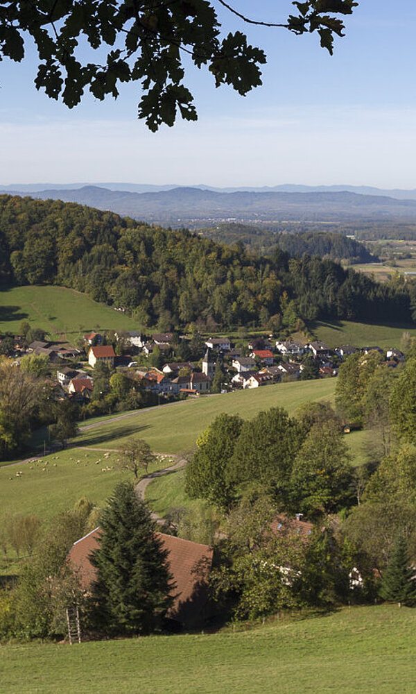 Ausblick vom Silbersteig Suggental