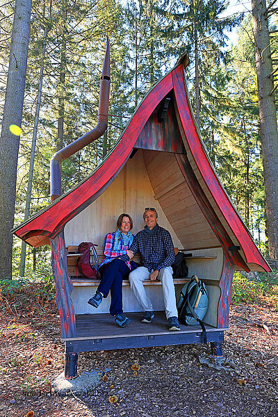 Zweisamkeit in der Hexenhütte