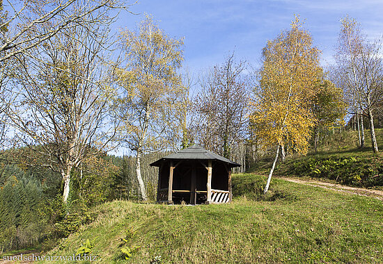 Rastplatz auf dem Gutacher Tälersteig