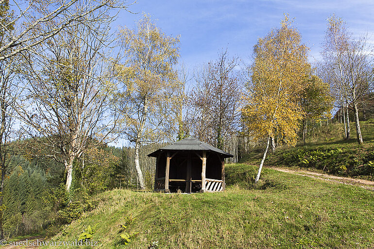 Pavillon auf dem Steinadesbühl