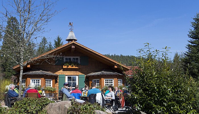 Wanderung auf dem Satteleisteig