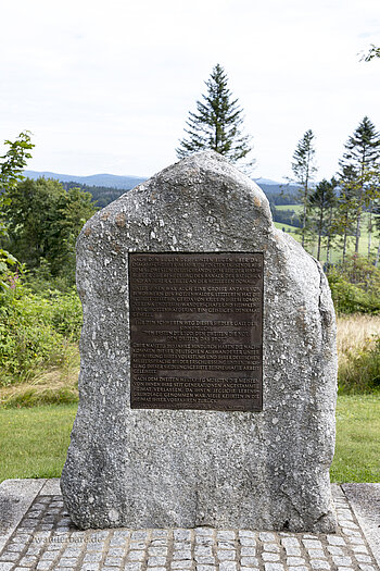 Der Banater-Gedenkstein bei der Ödlandkapelle
