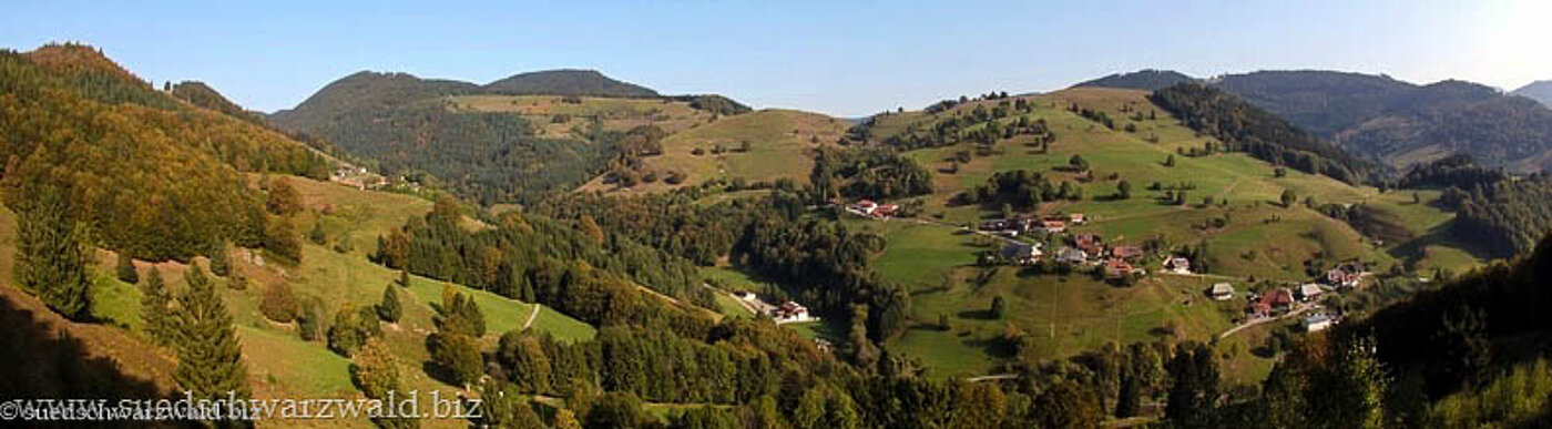 Belchen - Panorama übers Aiternbachtal