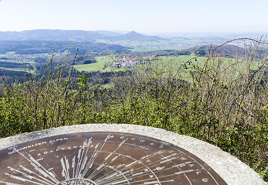 Panoramascheibe beim Dreifürstenstein