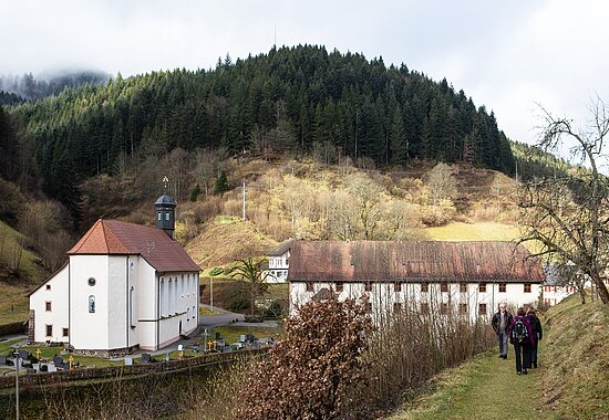 Kloster Wittichen an der Kleinen Kinzig nahe Schenkenzell